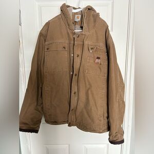 Carhartt Men’s Sherpa Lined Utility Jacket Men’s XXL